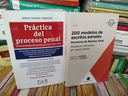 Pack Práctica Penal + 200 Modelos Escritos Penales Provincia