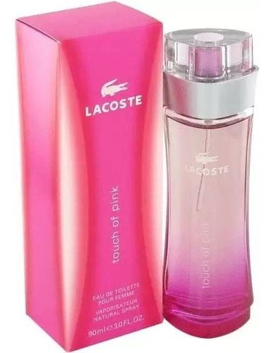 Perfume Dama Lacoste Touch Of Pink D90 Ml Edt Usa Original