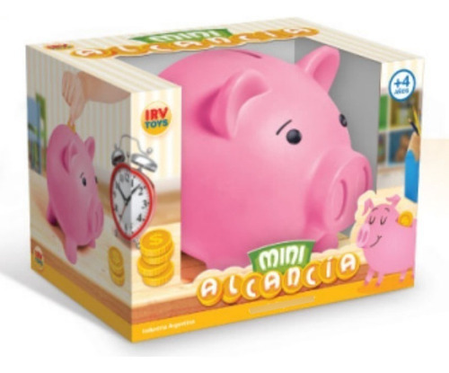 Alcancía Chanchito Chancho De Goma Infantil Ahorro Rg