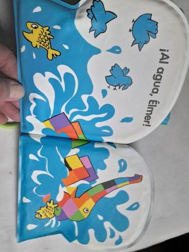Imagen 8 de 10 de Lote 5 Libros P/bebe Lavables Ideal Para Jugar En La Bañera