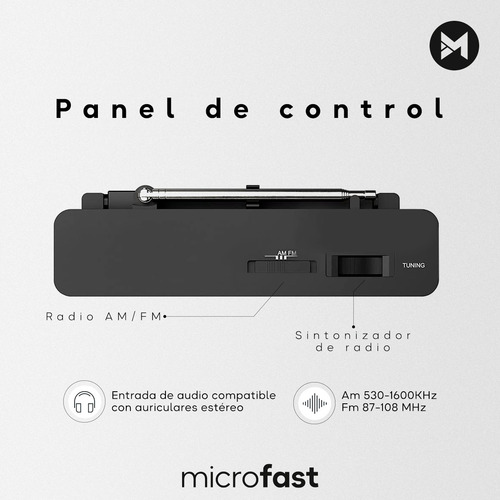 Radio Mini Portátil Analógica Retro Am Fm Entrada Auricular