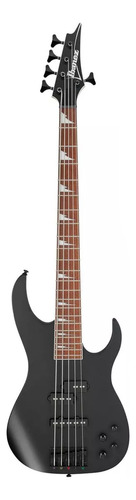 Bajo Electrico Ibanez ''rg'' De 5 Cuerdas, Negra Mate Rgb305