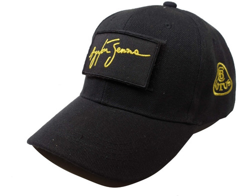 Imagen 3 de 7 de Gorra F1 Automovilismo Ayrton Senna Homenaje 2 Parches