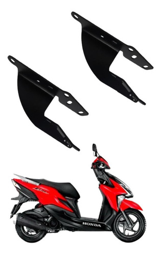 Suporte Baú Honda Elite 125 Aço Pintura Eletrost.