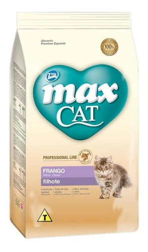 Pienso para cachorros y pollos Max Cat Professional Line, 1 kg