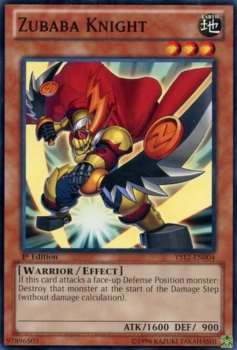 Zubaba Knight (ys12-en006) Yu-gi-oh!