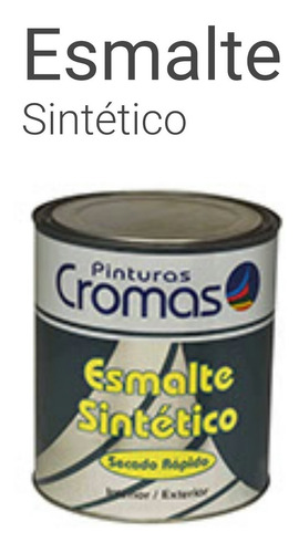 Pintura Cromas Esmalte Sintetico Blanco 1 Galon Clase A 