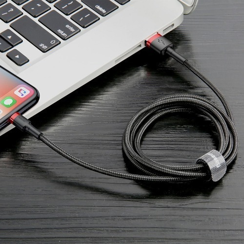 Cable Usb-a A Lightning Reforzado Carga Rápida 3 Metros
