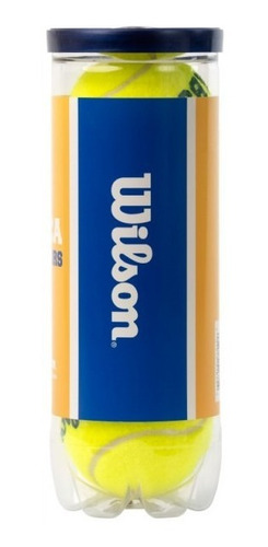 Imagen 3 de 7 de Tenis Center Pelotas Wilson Tenis Boca Jr Tubo X 3