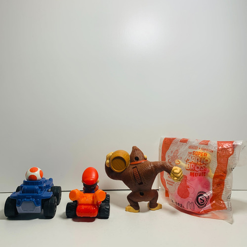 Mario Bros Muñecos Mcdonalds 2022 Colección Completa