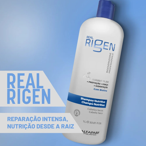 Real Rigen Shampoo Alfapharf Milano 1000ml