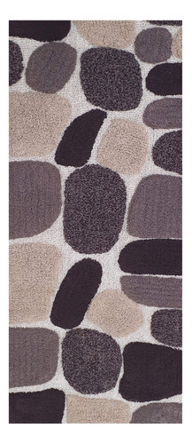 Pebble Stone - Alfombra De Bao Antideslizante De 24 X 60 Pul