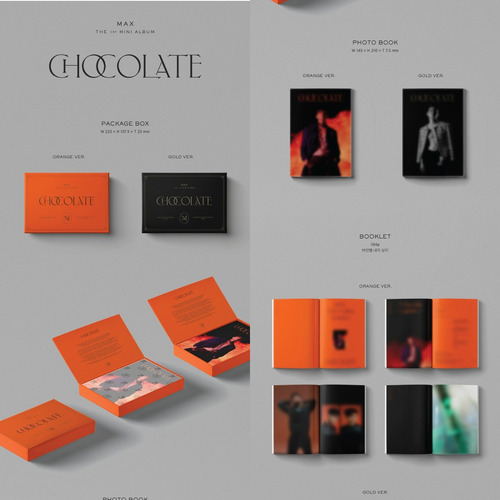 Max Changmin (tvxq) - Chocolate 1er Mini Álbum Original Kpop