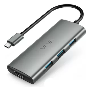 Adaptador Hub Vava Usb C Hdmi Para iPhone 15/ Pro/ Max/ Plus