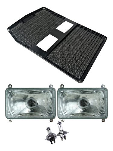 Grade Com Farol Trator 610 620 630 640 650 660 680 + H4