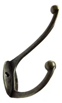 Comprar 4 Percheros Percha 2 Ganchos Vintage Bronce Viejo