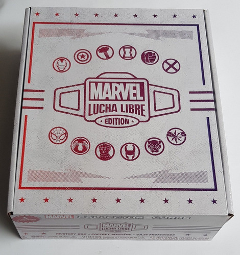 Caja Marvel Collector Corps Lucha Libre Pop Funko Nueva !!!