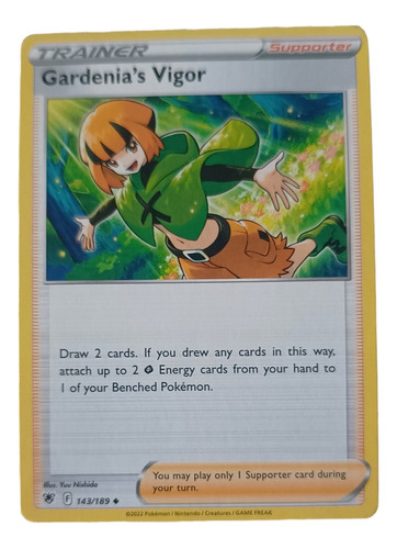 Carta Tcg Pokémon Astral Radiance Trainer Gardenias Vigor 