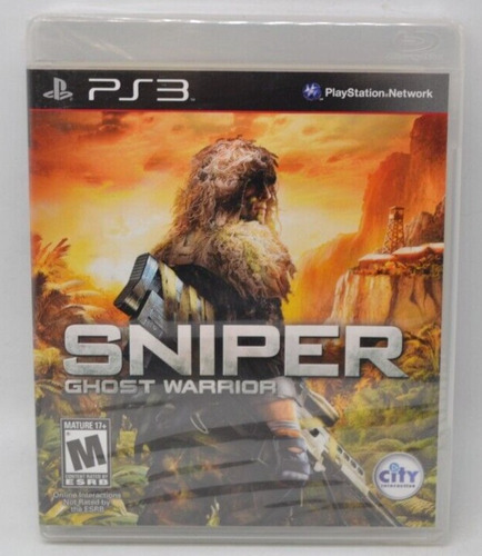 Sniper Ghost Warrior Play Station 3 Sellado De Fabrica