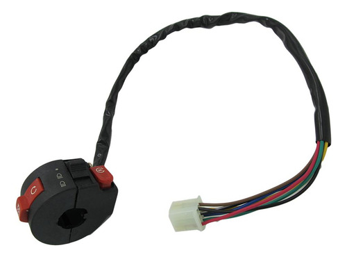 3 Function Left Handlebar Switch 6 Pcs