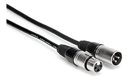 Cable Hosa Ebu-010 Xlr3f A Xlr3m Aes / Ebu, 10 Pies