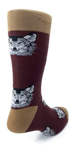 Imagen 3 de 9 de Medias Largas De Diseño Animales Fight Hombre Mujer Unisex