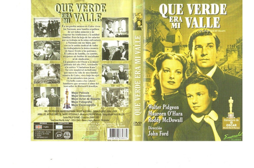 Qué Verde Era Mi Valle - Dvd Original - Buen Estado