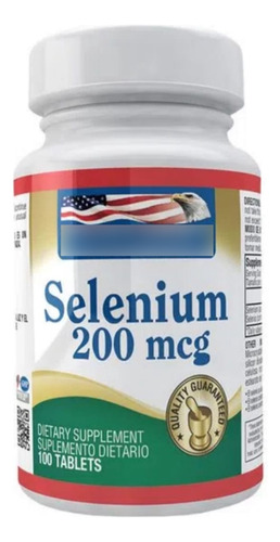 Selenium 200mg X100 Healthy - Unidad a $340