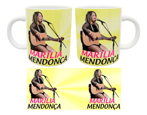 Imagem 8 de 8 de Camiseta Ou Baby Look Marília Mendonça