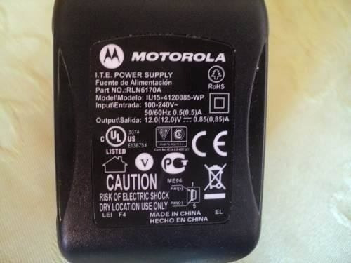 Fuente Transformador Motorola Cp110 Ojo Solo Fuente Sin Cuna