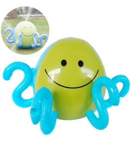 Pulpo Inflable Lanza Agua