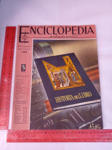 Revista Enciclopedia Estudiantil No 64 Julio De 1962 