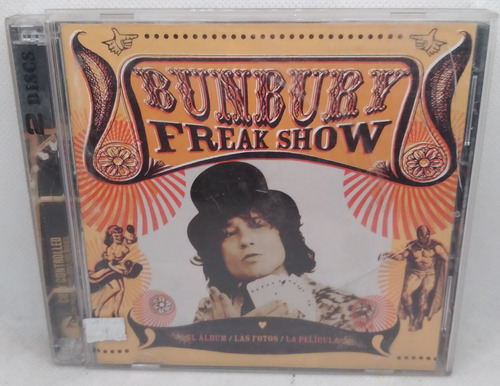 Bunbury / Freak Show / Cd & Dvd / Seminuevo A 