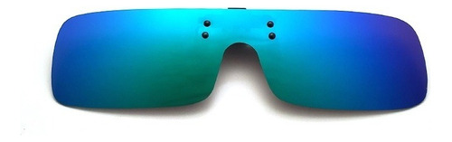 Nova Lentes Óculos Clip On Polarizado Proteção U V 400 Cor Esmeralda Cor da lente Esmeralda