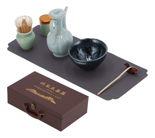 Juego De Herramientas Para Té Matcha, Tazón, Cuchara, Batido