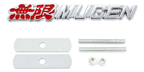 Para Honda Mugen Accord Civic Metal Sticker Badge
