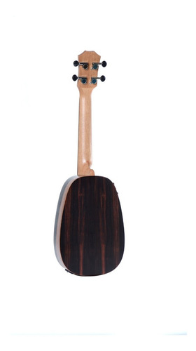 Ukulele Seizi Bora Bora Plus Pineapple Concert Elétr. Ebony