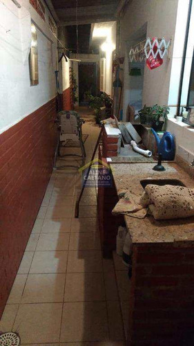 Casa Com 3 Dorms, 1 Nos Fundos Com Wc, Tupi, - Vact955