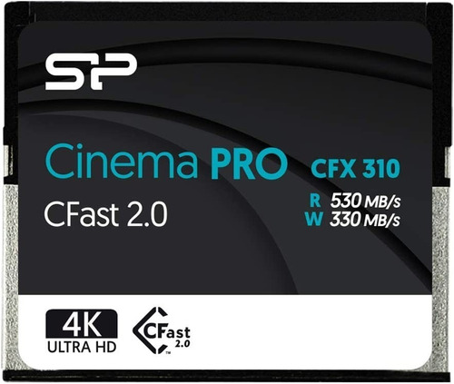 Tarjeta De Memoria Sp Cinema Pro Cfx 310 Cfast 2.0 De 128 Gb