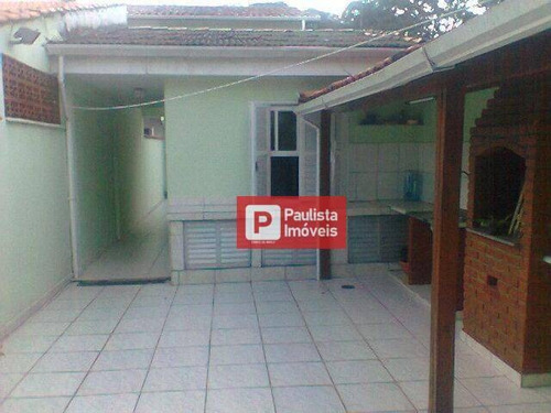 Sobrado Residencial À Venda, Brooklin Velho, São Paulo. - So0749