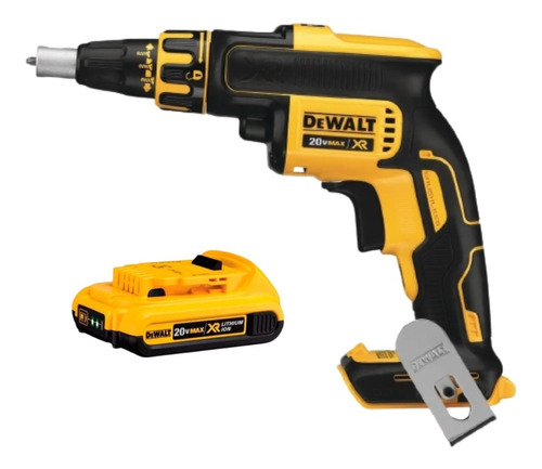 Parafusadeira Drywall Gesso 20v Com 1 Bateria Dewalt Dcf620b