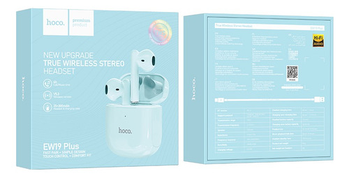 Audífonos Tws Inalámbricos Hoco.® Ew 19 Plus Bluetooth 5.3