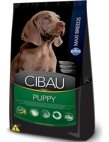 Ração Cibau Cães Filhotes Raças Grandes 15kg