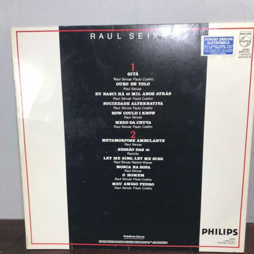 Imagem 2 de 6 de Lp Vinil Raul Seixas Caminhos