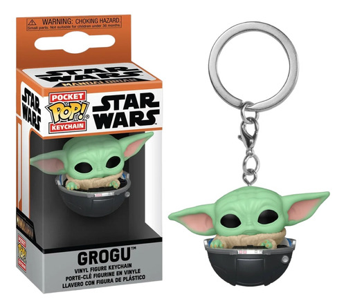 Funko Pop Keychain Llavero Star Wars The Mandalorian Grogu