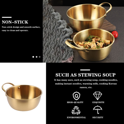 Olla Para Cocinar Fideos, Cuenco De Fideos De Acero Inoxidab