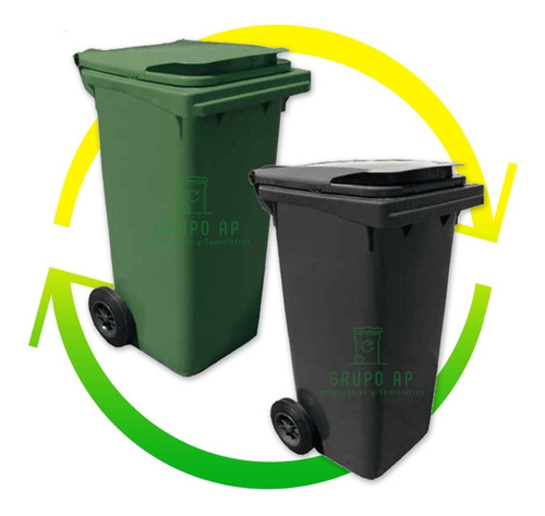 Contenedor Basura 240 Litros- Lts -tacho