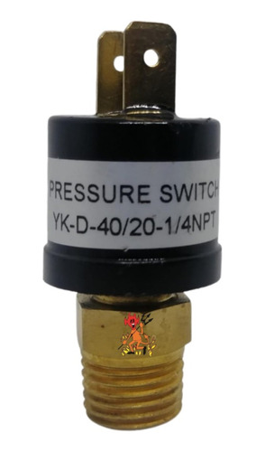 Switch Interruptor Bulbo De Presion De Aire 20-40 Psi