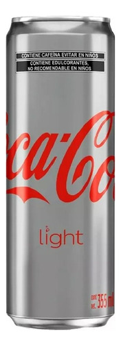 Refresco Coca Cola Light 8 Latas De 355 Ml C/u