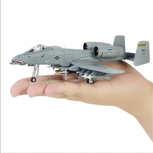 2 Uds 1/100 Flanker Sukhoi Su-27 Y A-10 Aviones De